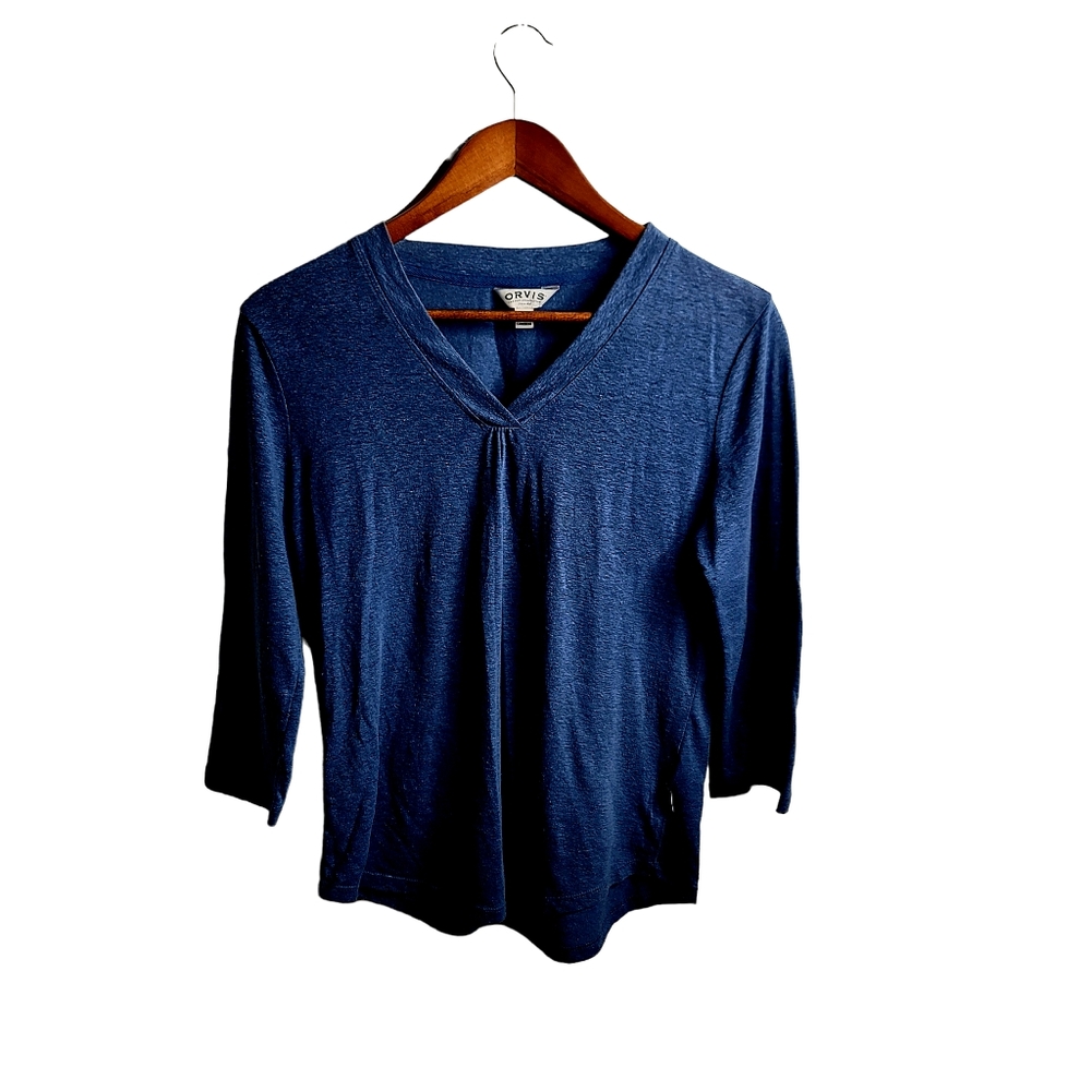 Stylish Orvis Soft Knit Long Sleeve Shirt for Women - Picture 2 of 5
